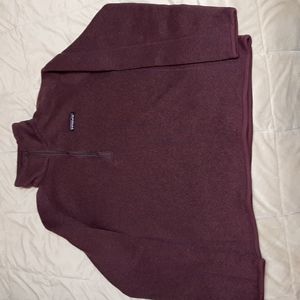 EUC Patagonia Women's Better Sweater Jacket Quarter Zip